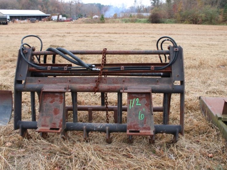 6'-hyd-grapple-by-wr-long-with-quick-hitch-plate-image-1
