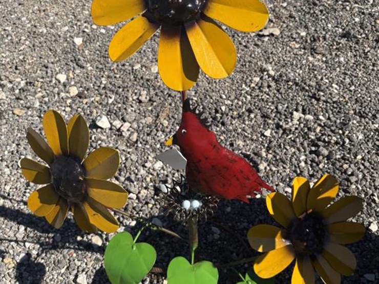 #151-•-metal-art--cardinal-&-sunflower-image-1