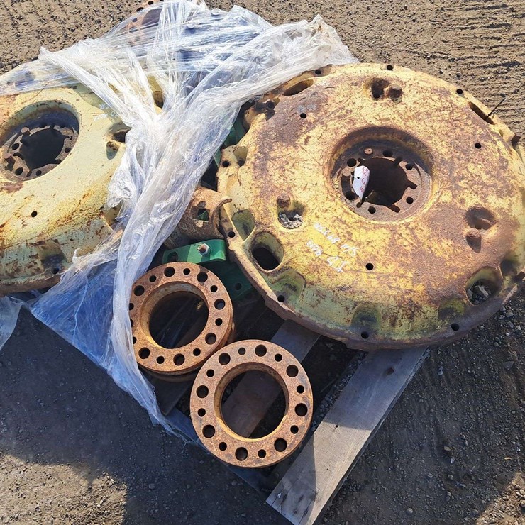 (2) Case Hub Wheel Weights