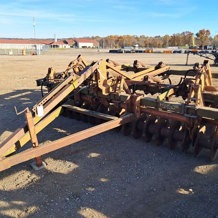 2001 Glenco 9-Shank Rock Flex Disc Chisel