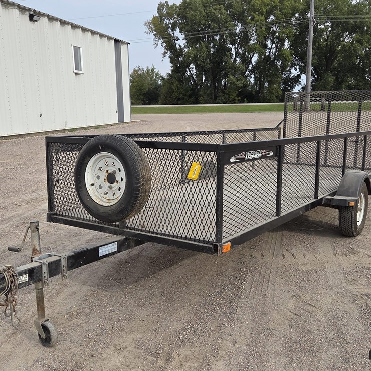 2008 Tebben 5'×16' S/A Utility Trailer