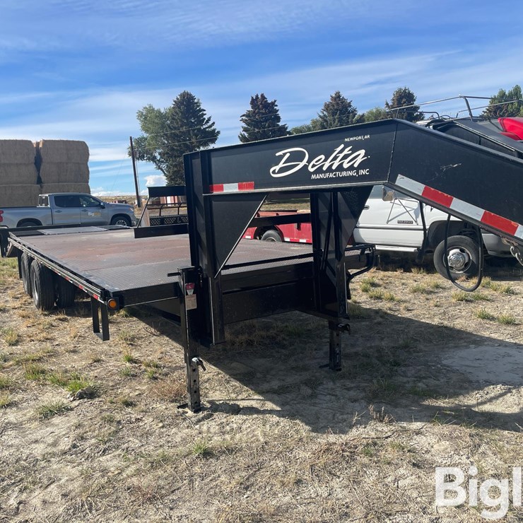 2008 Delta T/A Goose Neck Trailer