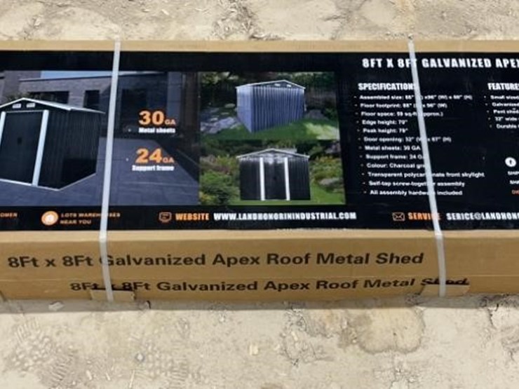 landhonor-8ft-x-8ft-galvanized-metal-shed-image-1