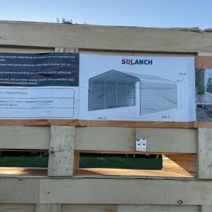 SD Lanch Carport 12ft x 20ft (new)