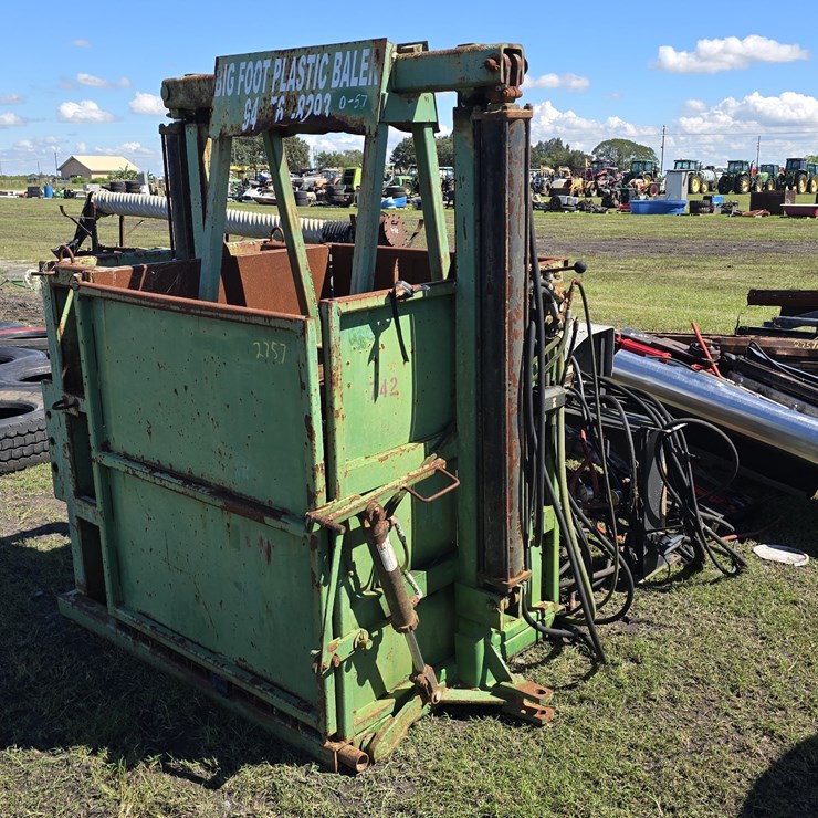 Bigfoot Plastic Baler