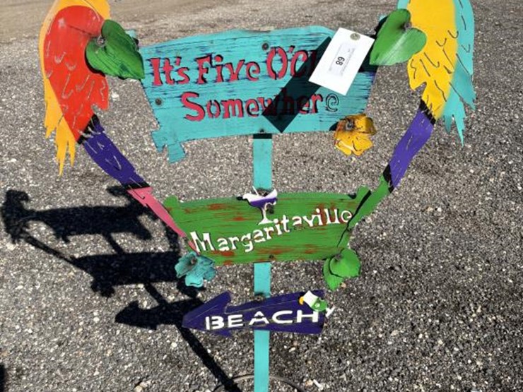 #68-•-metal-art-margaritaville-5-o'clock-somewhere-sign-image-1