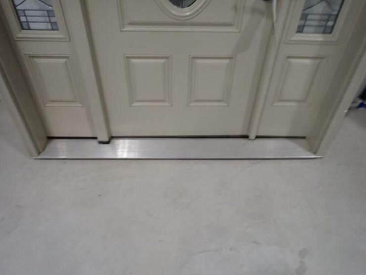 canyon-clay-front-door-w/side-glass-panes-&-frame-image-5