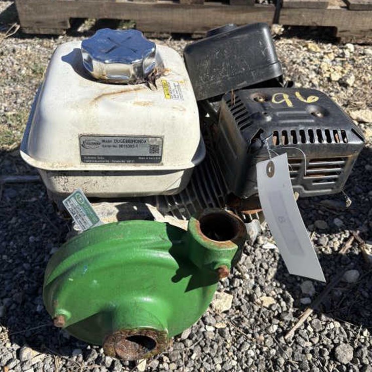 #8 • Honda GX 200 Engine w/ Pump
