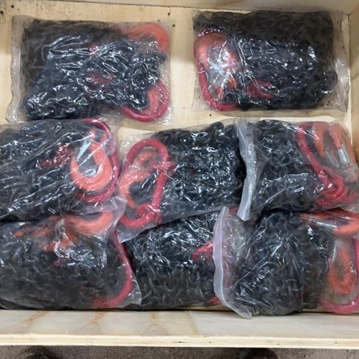 LANDHERO 8 5/16"X7FT 3 TON DOUBLE CHAIN SLINGS