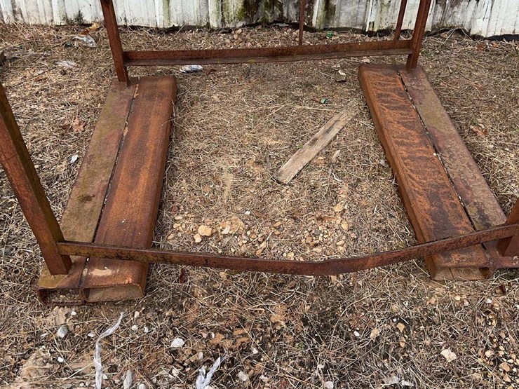 steel-rack,-(2)-yellow-pieces-steel,-flat-bar-image-3