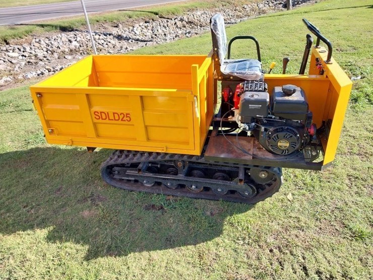 new-sdlanch-15hp-gas-track-dump-truck-image-3