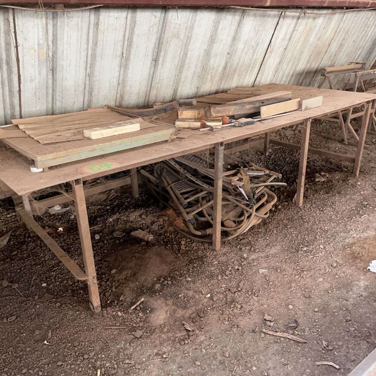 4' x 10' Metal Table