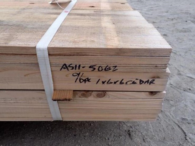 qty-of-(96)-1-in.-x-6-in.-x-6-ft-cedar-lumber-a511-image-8