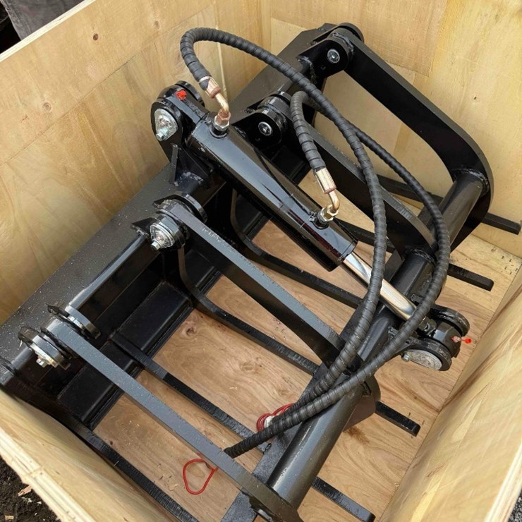 NEW AGT Mini Stand On Skid Steer Hydraulic Grapple Bucket