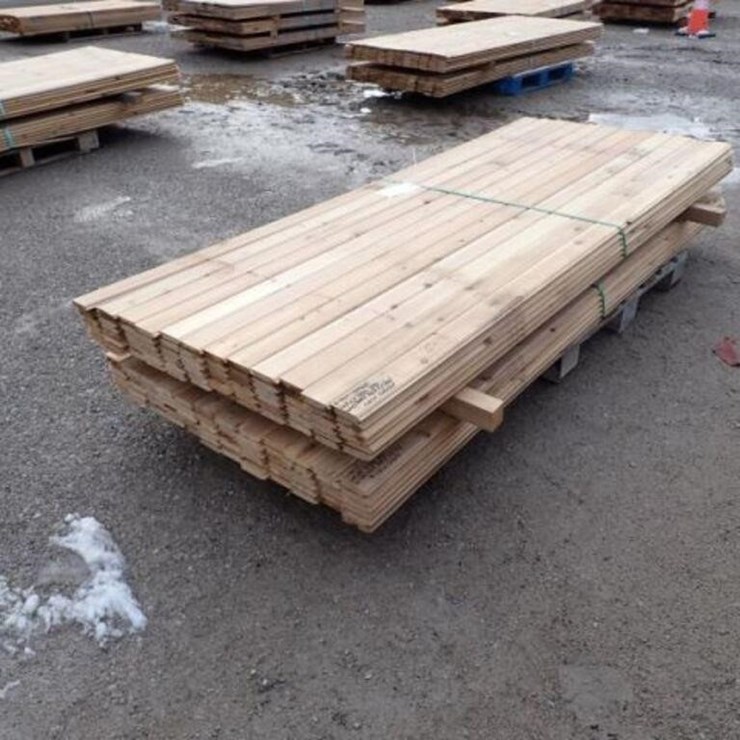 Qty Of (144) 1 In. x 4 In. x 8 Ft Tongue and