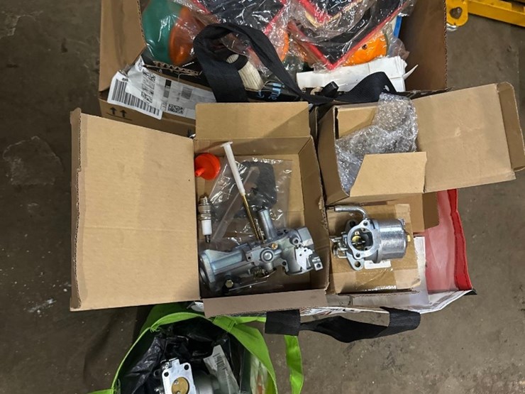 large-lot-of-new-power-equipment-air-filters,-carburetors-&-fuel-shutoffs-image-1