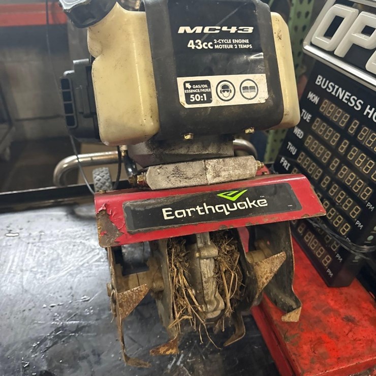 Earthquake Co 43cc Mini Gas Rototiller Model MC43