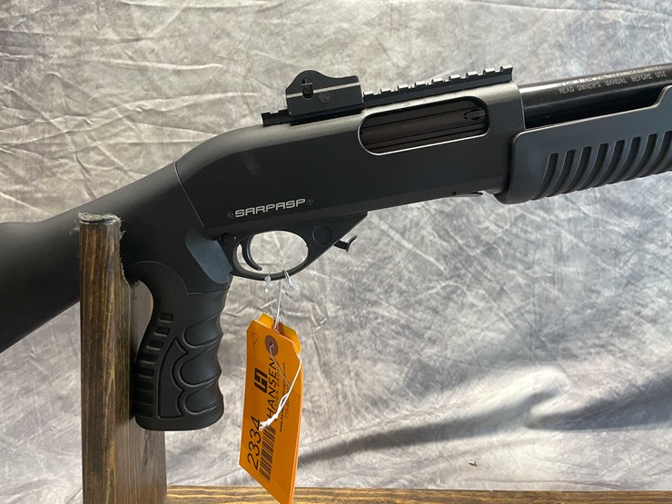 #2334-•-sar-12-ga.-pump-action-shotgun,-sn:-12pa001418-image-3