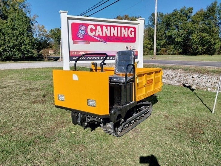 new-sdlanch-15hp-gas-track-dump-truck-image-1