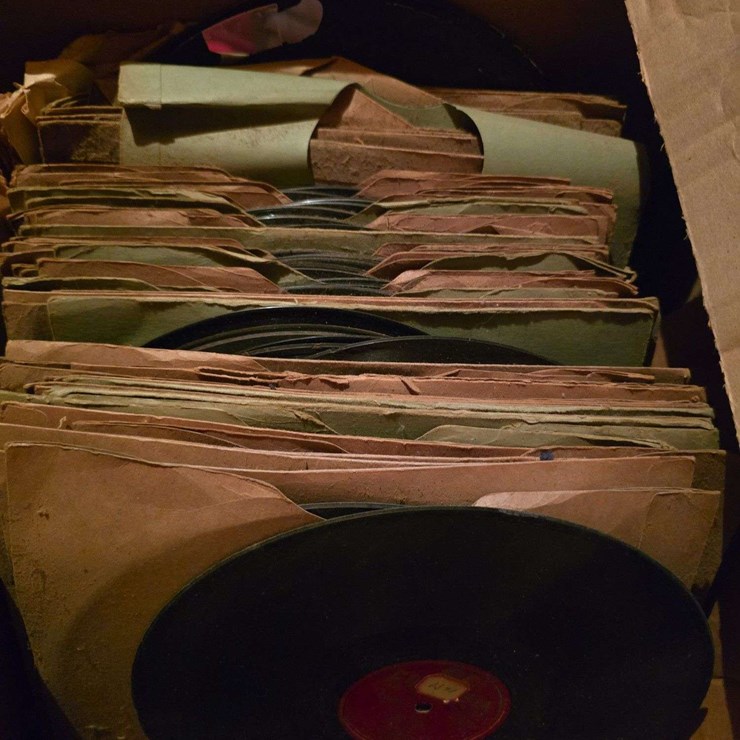 Assortment of records