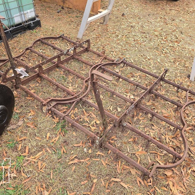 (2) SECTIONS OF DRAG HARROW