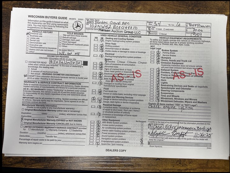 #1389-•-2003-pontiac-grand-am-(has-wi-title)-(of)-image-109