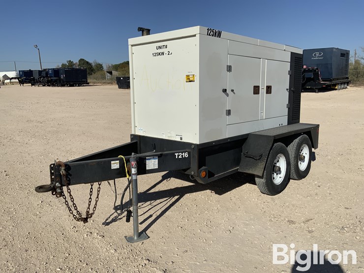 2011-doosan-g145-125kw-t/a-portable-diesel-generator-image-1