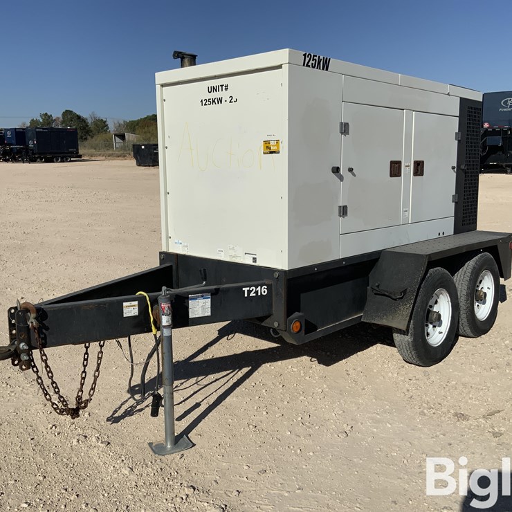 2011 Doosan G145 125kW T/A Portable Diesel Generator