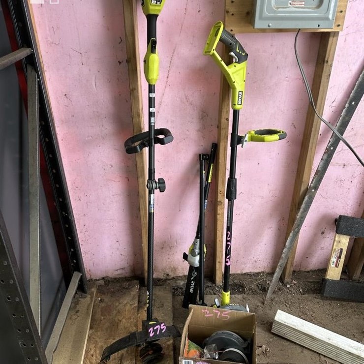 RYOBI CORDLESS YARD TOOLS
