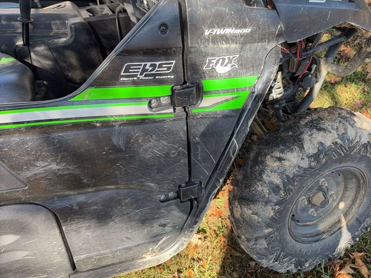 kawasaki-teryx-4-side-x-side,-4-seater,-v-twin-800,-runs-and-operates-as-should,-power-steering,-3,327-miles,-4wd,-front-winch,-rear-dump-bed,-windshield,-doors,-image-6
