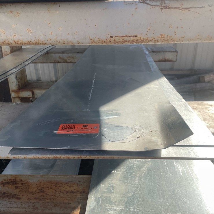 #6005 • (4) Steel Sheet Stock (SHED)