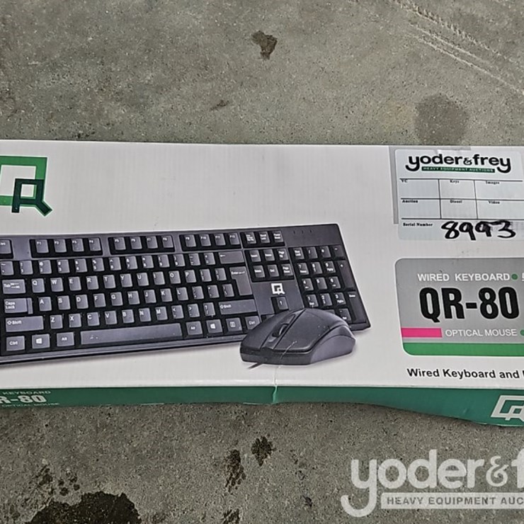 QR-80 USB Wired Keyboard and Mouse