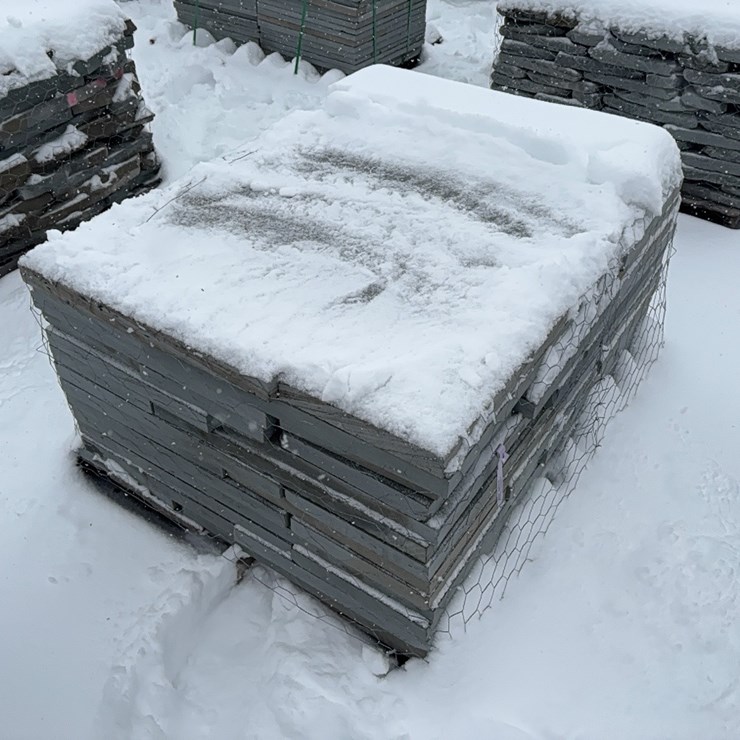 PALLET OF STONES