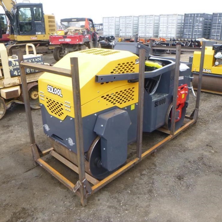 SDLool SL1000 Tandem Vibratory Roller