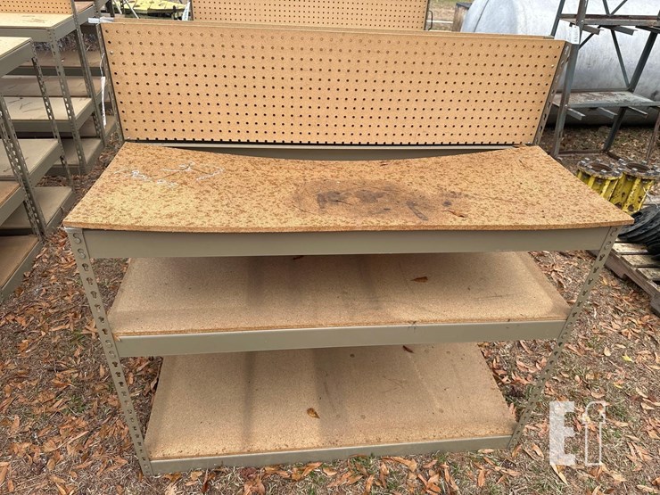 (2)-metal-&-wood-storage-racks-image-1