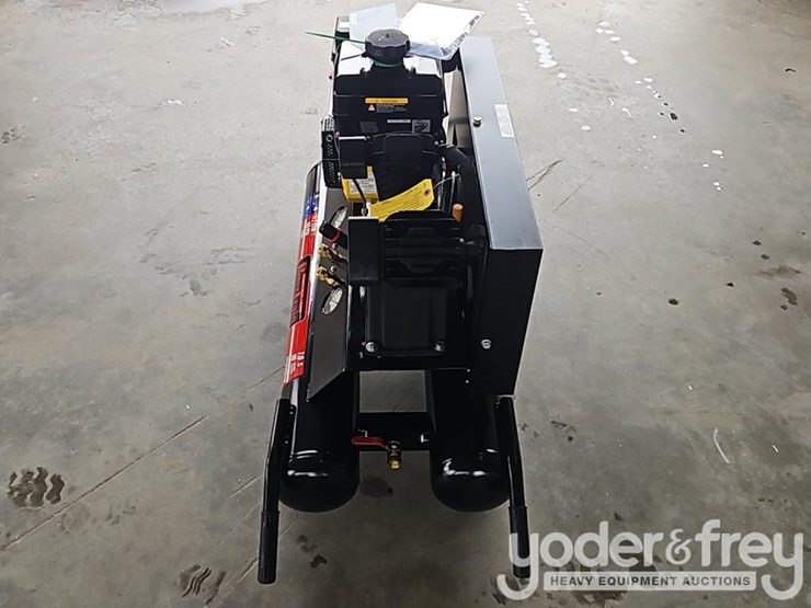 unused-powertrain-10-gal-wheelbarrow/contractor-air-compressor-c/w-v-twin-cast-iron-pump,-135-psi,-11.2-cfm,-212cc-powertrain-engine-(1yr-factory-warranty)-image-4