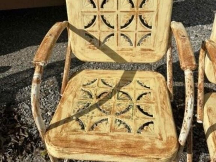 2-x-vintage-decorative-metal-chairs-image-2