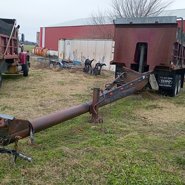 1973 HOMEMADE DUMP TRAILER
