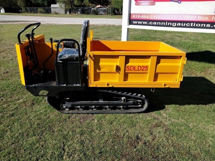new-sdlanch-15hp-gas-track-dump-truck-image-6