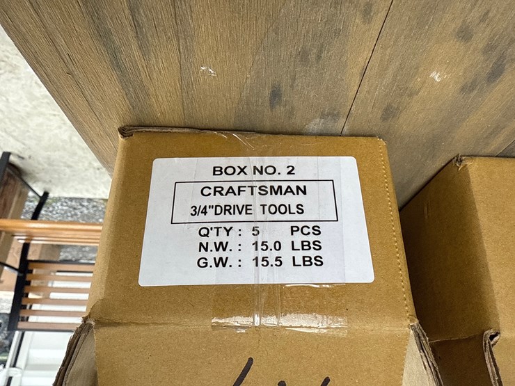 #3074-•-craftsman-5-pice-3/4”-drive-tools-image-2