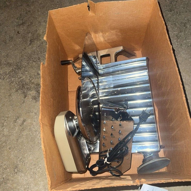 Rival electric food slicer