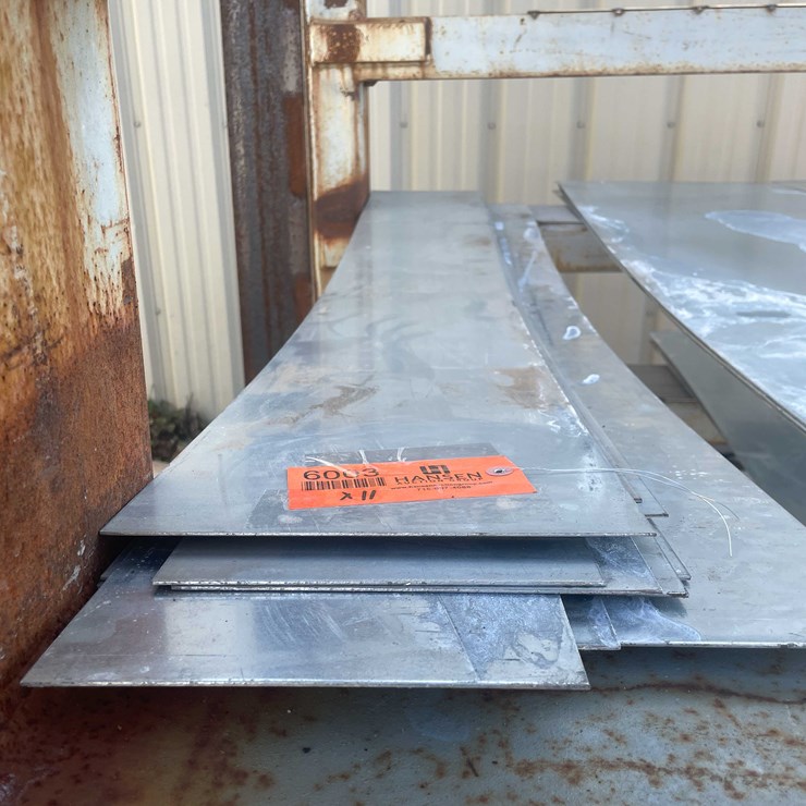 #6003 • (11) Steel Sheet Stock (SHED)