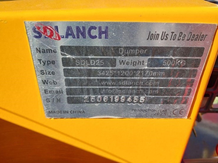 new-sdlanch-15hp-gas-track-dump-truck-image-10
