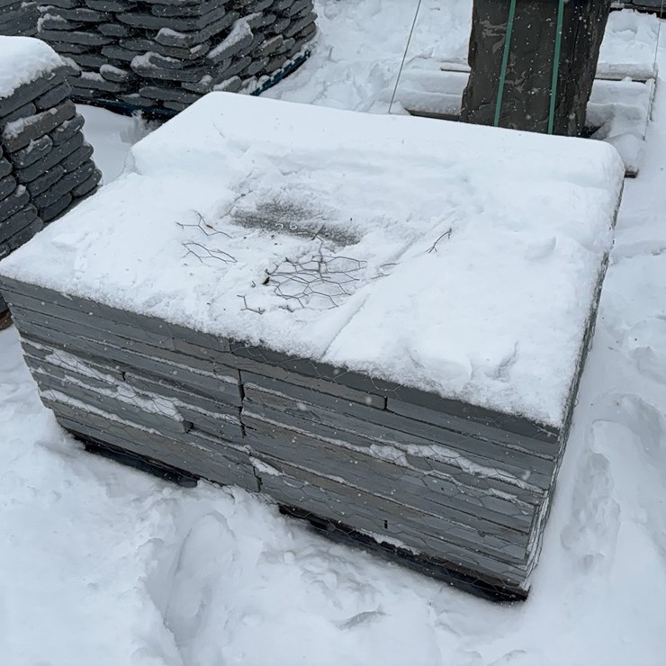 PALLET OF STONES