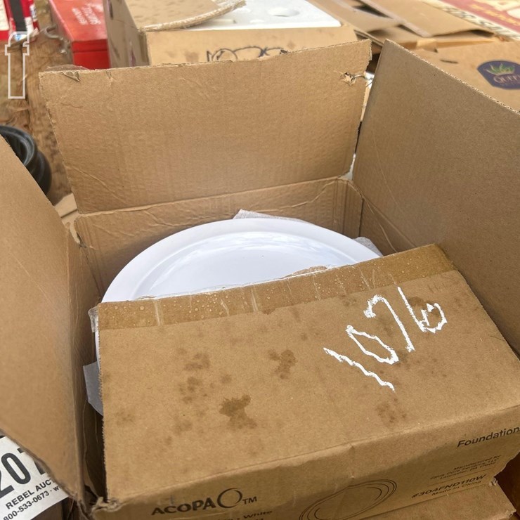 (3) CASES OF NEW PLATES