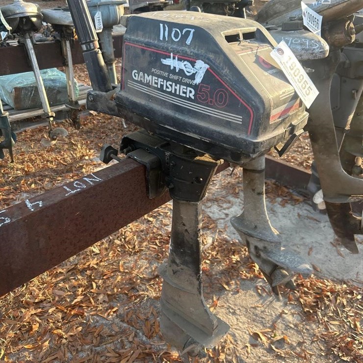GAME FISHER 5HP OUTBOARD MOTOR