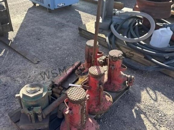 pallet-of-asst-jack-stand-and-jacks-image-1