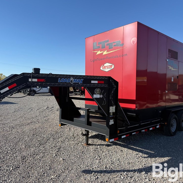 2013 Taylor TG350R Generator On Tri/A Trailer