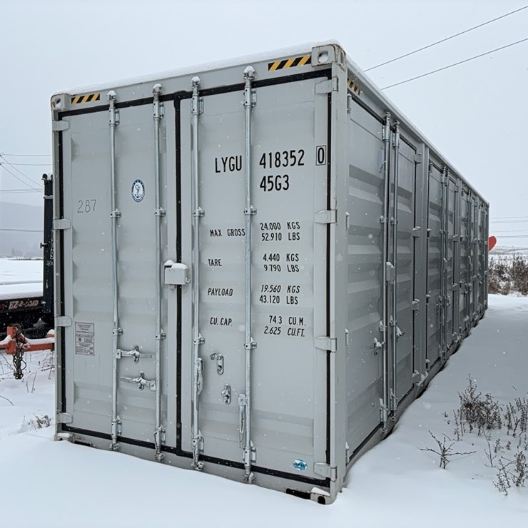 NEW 40FT. HIGH CUBE MULTI-USE CONTAINER