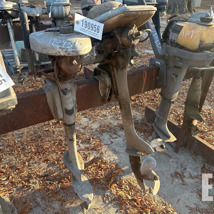 (2) EVENRUDE OUTBOARD MOTOR